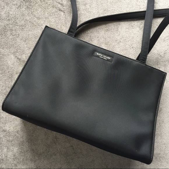 Kate Spade Handbags - Kate Spade ♠️ Vintage Black Nylon Sam Bag Purse